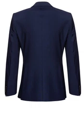 BOSS Anzugsakko H-Huge Dunkelblau/Hellblau/Blau
