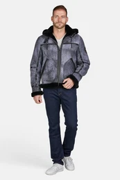 Lederjacke JEFF aus hochwertigem Antikleder
