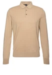 BOSS Pullover Gemello mit Polokragen Beige/Khaki/Braun