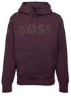 BOSS ORANGE Hoodie Webasic_hood Dunkelrot/Braun/Rosa/Lila/Gold