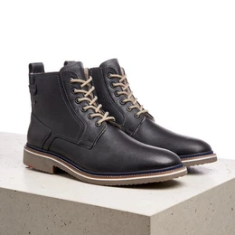 Vidal Schwarz Schnrstiefel