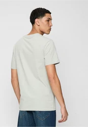 Mister Tee T-Shirt Los Angeles Wording Tee Grau/Hellgrau/Blau