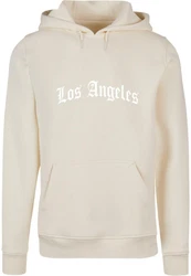 MisterTee Sweatshirt Herren Los Angeles Wording Hoody Khaki/Braun/Beige/Gold/Blau