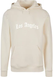 MisterTee Sweatshirt Herren Los Angeles Wording Hoody Khaki/Braun/Beige/Gold/Blau