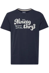 Blend T-Shirt BLEND BHTee Dunkelblau/Lila