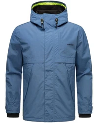 Stone Harbour Regenjacke Zanjaar Herren Übergangsjacke Blau/Hellblau/Grau