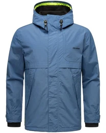 Regenjacke Zanjaar Herren bergangsjacke mit Fleece-Futter