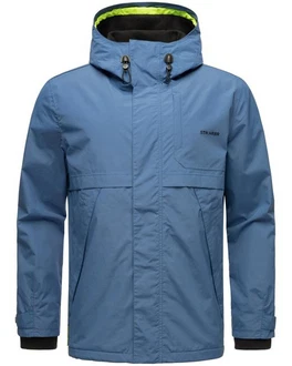 Stone Harbour Regenjacke Zanjaar Herren Übergangsjacke Blau/Hellblau/Grau