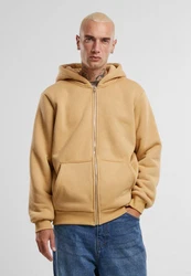 URBAN CLASSICS Bonded Sherpa Zip Hoody 