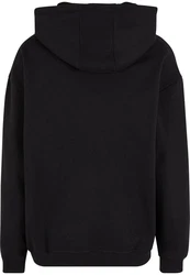 URBAN CLASSICS Kapuzensweatshirt Basic Oversized Hoody Schwarz