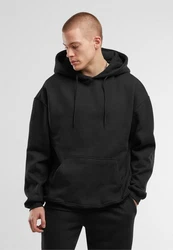 URBAN CLASSICS Kapuzensweatshirt Basic Oversized Hoody Schwarz