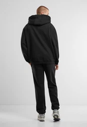 URBAN CLASSICS Kapuzensweatshirt Basic Oversized Hoody Schwarz