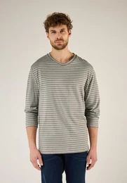 Langarmshirt aus reiner Baumwolle