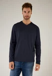 STREET ONE MEN Langarmshirt Dunkelblau/Blau