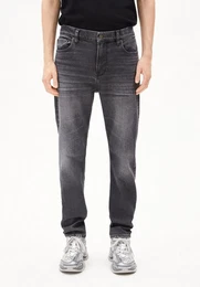 Tapered-fit-Jeans AARJO TARPA Herren (Comfort-Stretch, Regular Fit) gris