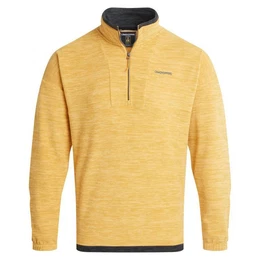 Trekkingjacke - Esk Fleecejacke mit Reiverschluss fr Herren, gelb