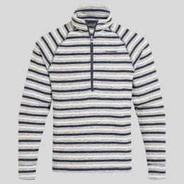 Trekkingjacke - Bonan Fleecejacke Pullover fr Herren, navy white