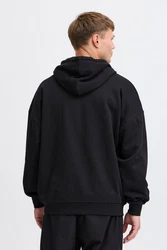 TheJoggConcept Kapuzenpullover JCMMSANDER HOODIE SWEAT Schwarz/Hellblau/Lila