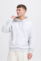 TheJoggConcept Kapuzenpullover JCMMSANDER HOODIE SWEAT Grau/Hellgrau