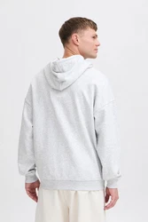 TheJoggConcept Kapuzenpullover JCMMSANDER HOODIE SWEAT Grau/Hellgrau