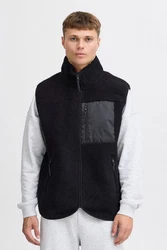 TheJoggConcept Kurzweste JCMBERRI Schwarz/Dunkelgrau/Hellblau