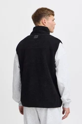 TheJoggConcept Kurzweste JCMBERRI Schwarz/Dunkelgrau/Hellblau