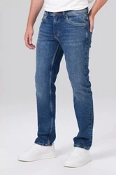 Miracle of Denim 5-Pocket Jeans Thommy Comfort Fit Blau/Hellblau