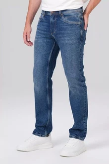 Miracle of Denim 5-Pocket Jeans Thommy Comfort Fit Blau/Hellblau