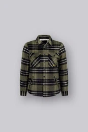 Hemdjacke Herren Flanell-Hemdjacke bergangsjacke Overshirt