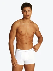 Tommy Hilfiger Underwear Trunk 3P TRUNK mit Logoschriftzug schwarz/weiß