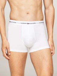 Tommy Hilfiger Underwear Trunk 3P TRUNK mit Logoschriftzug schwarz/weiß
