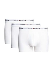 Tommy Hilfiger Underwear Trunk 3P TRUNK mit Logoschriftzug schwarz/weiß