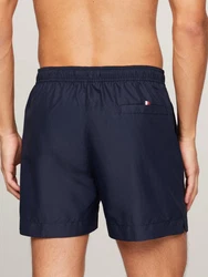 Tommy Hilfiger Badeshorts MEDIUM DRAWSTRING 'Authentic' marine / rot / weiß / blau
