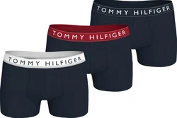 Tommy Hilfiger Underwear Trunk 3P TRUNK WB nachtblau/feuerrot/offwhite