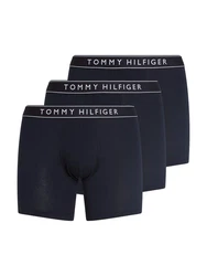 Tommy Hilfiger Underwear 3P TRUNK DTM / 3P BOXER BRIEF DTM mit Logobund Dunkelblau