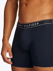 Tommy Hilfiger Underwear 3P TRUNK DTM / 3P BOXER BRIEF DTM mit Logobund Dunkelblau
