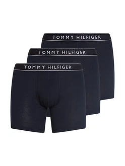 Tommy Hilfiger Underwear 3P TRUNK DTM / 3P BOXER BRIEF DTM mit Logobund Dunkelblau Tommy Hilfiger Underwear 3P TRUNK DTM / 3P BOXER BRIEF DTM mit Logobund Dunkelblau