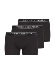 Tommy Hilfiger Underwear 3P TRUNK DTM / 3P BOXER BRIEF DTM mit Logobund blk/blk/blk