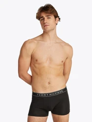 Tommy Hilfiger Underwear 3P TRUNK DTM / 3P BOXER BRIEF DTM mit Logobund blk/blk/blk