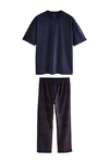 Next Pyjama Schlafanzug (2 tlg) Dunkelblau