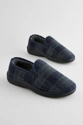 Next Hausschuhe (1-tlg) Dunkelblau/Blau/Hellblau