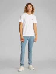 Calvin Klein Jeans Monologo T-Shirt 2 Pack Grau/Hellgrau/Weiß/Blau