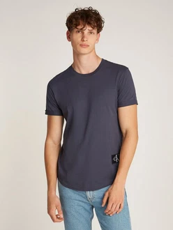 Calvin Klein Jeans T-Shirt Dunkelblau/Hellblau/Blau