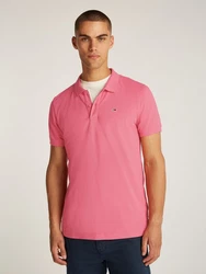 Tommy Jeans Poloshirt TJM SLIM PLACKET POLO Rosa/Lila