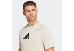adidas Performance T-Shirt M TR CAT G T Beige/Khaki/Gelb