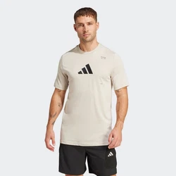 adidas Performance T-Shirt M TR CAT G T Beige/Khaki/Gelb