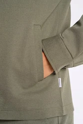 Lindbergh Jacke 'Superflex' Dunkelgrün/Khaki