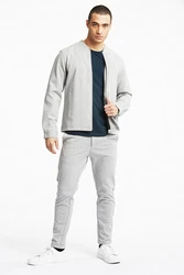 Lindbergh Jacke 'Superflex' Grau/Hellgrau