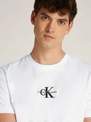 Calvin Klein Jeans T-Shirt MONOLOGO TEE schwarz/weiß