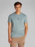 Calvin Klein Jeans T-Shirt MONOLOGO TEE Blau/Hellblau/Grau